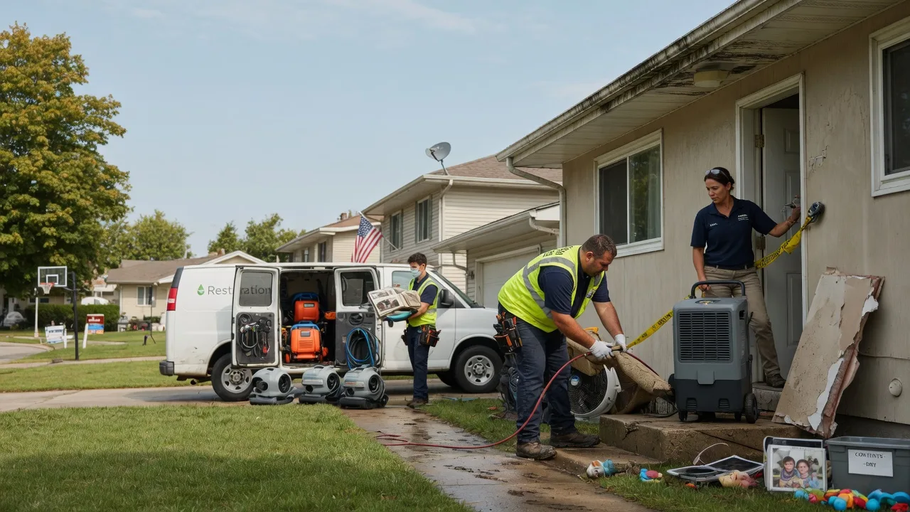 Water Damage Restoration in New Effington, SD near me